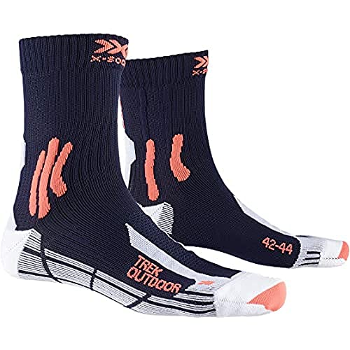X-Socks X-Bionix Trek Outdoor Socke A046 Midnight Blue/Kurkuma Orange 35-38 von X-Socks