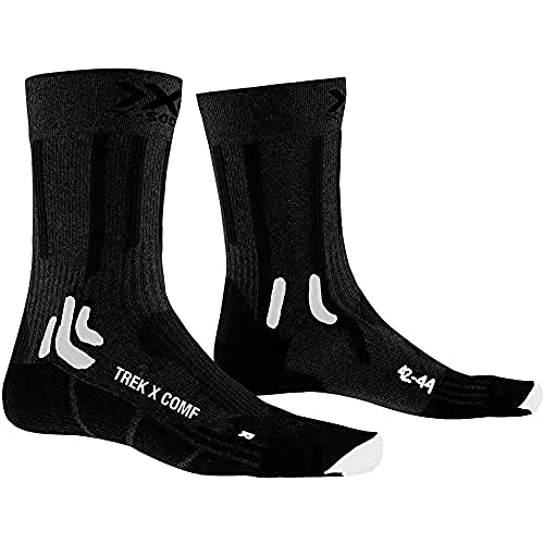 X-Socks X-Bionic X-Bionic Trek X Comf Socken Opal Black/Arctic White 39-41 X-Bionic X-Bionic Trek X Comf Socken Opal Black/Arctic White 39-41 von X-Socks