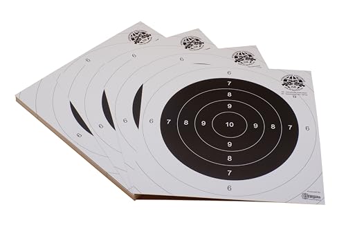 Zielscheiben *T2 ISB Target* | 26x26 cm | Karton 250g/m² | Offiziell für den ISB Verein entwickelt | Wettbewerbszielscheibe für den ISB Bewerb (250 Stück) von X-Targets