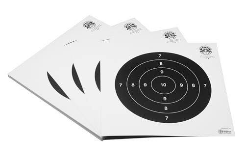 Zielscheiben *T3 ISB Target* | 26x26 cm | Karton 250g/m² | Offiziell für den ISB Verein entwickelt | Wettbewerbszielscheibe für den ISB Bewerb (100 Stück) von X-Targets