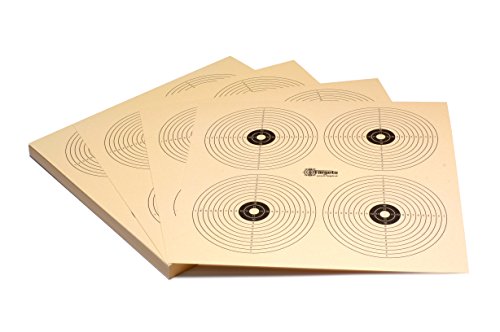 Zielscheiben *Target X4R* / 26x26 cm/Schießscheibenkarton 200 g/m² Chamois (100 Stück) von X-Targets