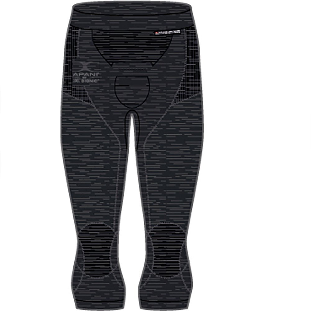 X-bionic Apani 4.0 Merino 3/4 Tights Schwarz XL Mann von X-bionic