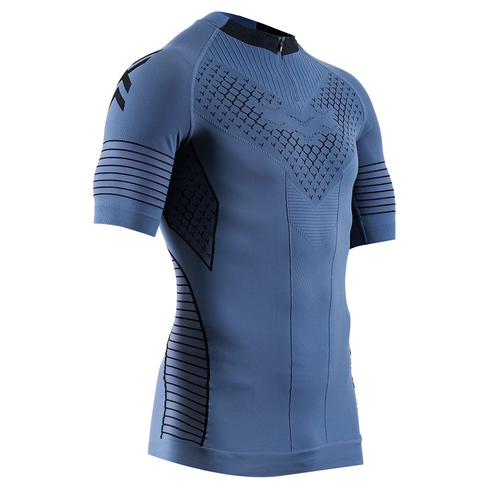 X-bionic Twyce Race Short Sleeve T-shirt Blau S Mann von X-bionic