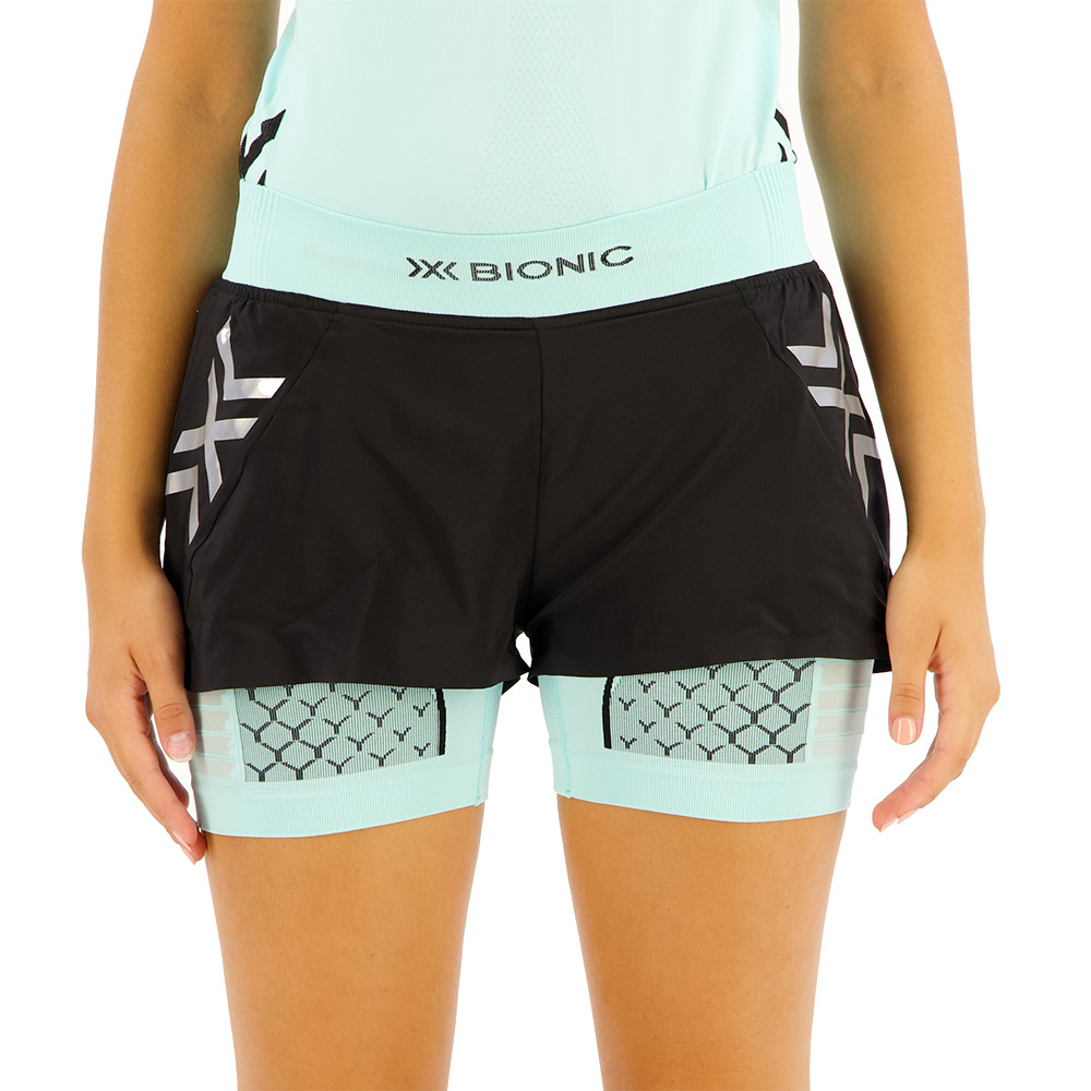 X-bionic Twyce Race Shorts Schwarz S Frau von X-bionic