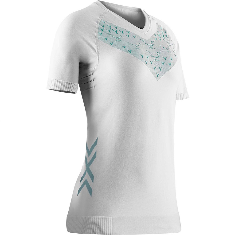 X-bionic Twyce Run Short Sleeve T-shirt Weiß L Frau von X-bionic