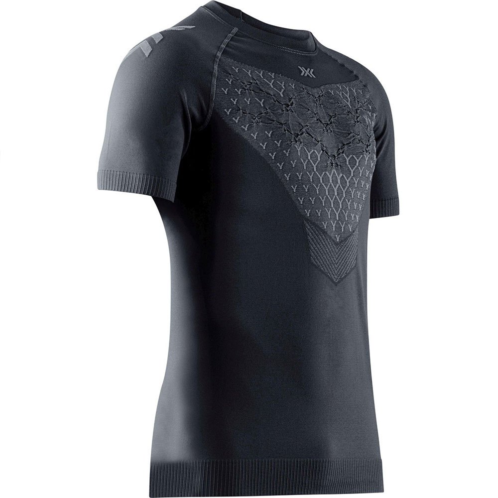 X-bionic Twyce Run Short Sleeve T-shirt Grau M Mann von X-bionic