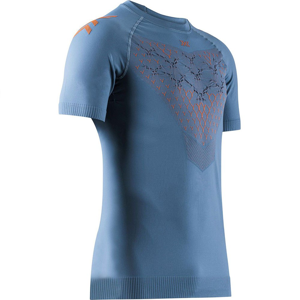 X-bionic Twyce Run Short Sleeve T-shirt Blau M Mann von X-bionic