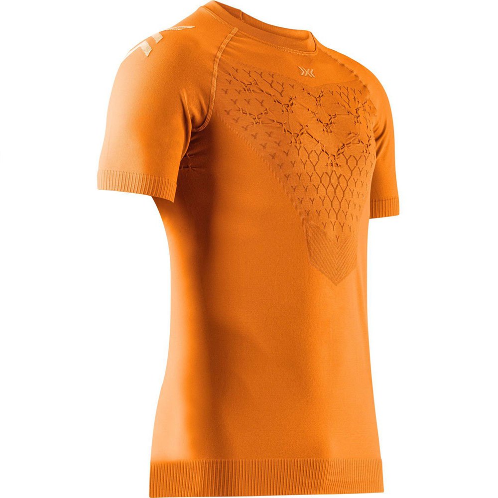 X-bionic Twyce Run Short Sleeve T-shirt Orange XL Mann von X-bionic