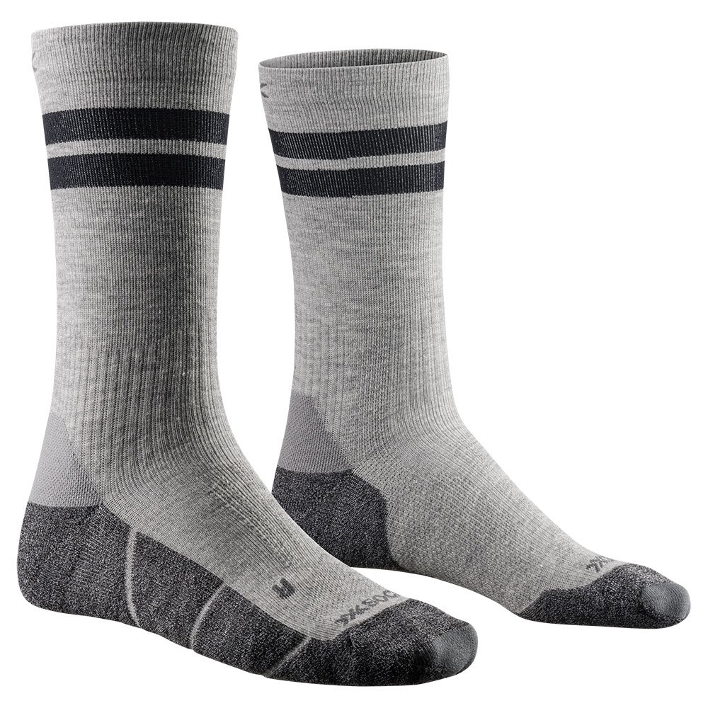 X-socks Core Natural Graphics Crew Socks Grau EU 35-38 Mann von X-socks