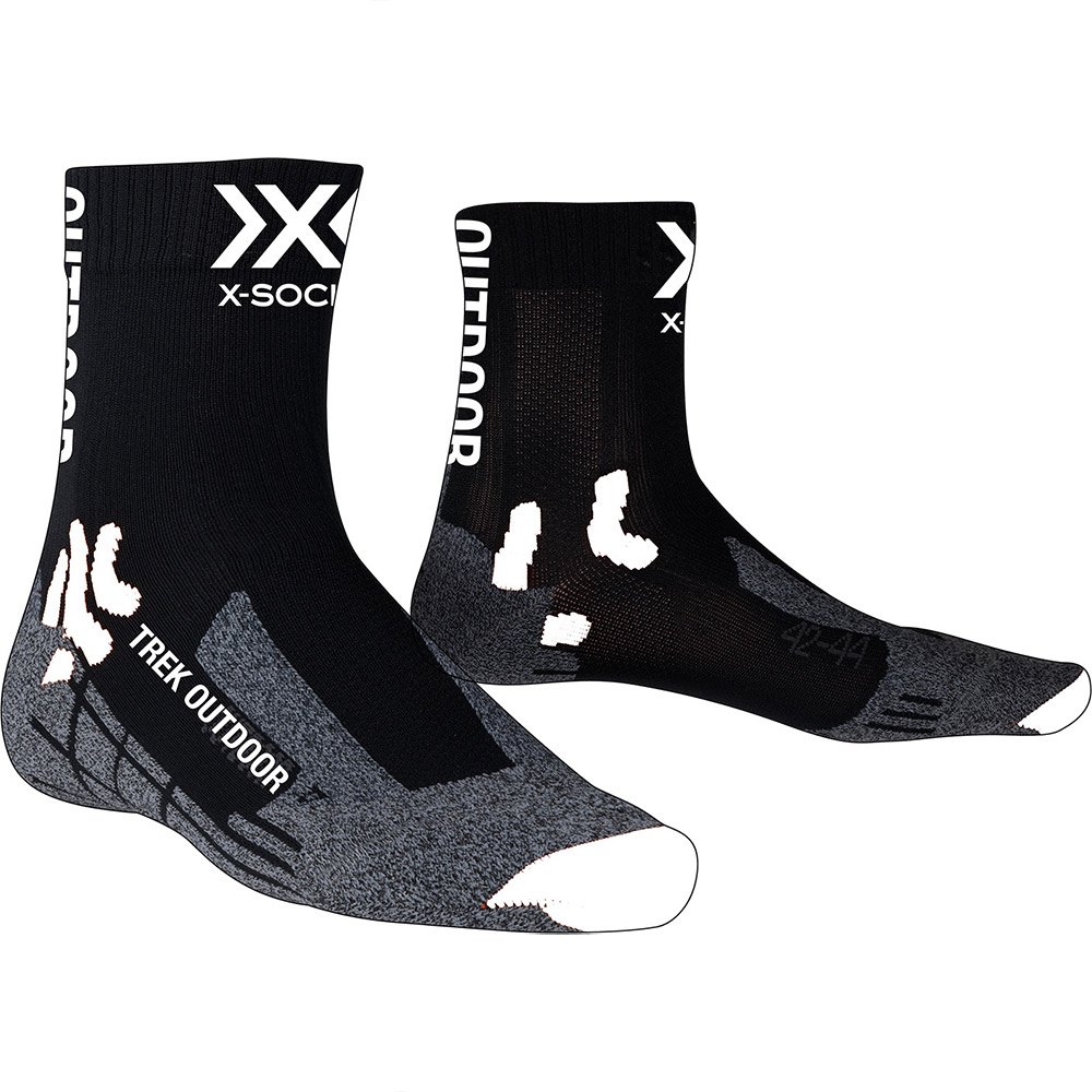 X-socks Outdoor Socks Schwarz,Grau EU 35-38 Mann von X-socks