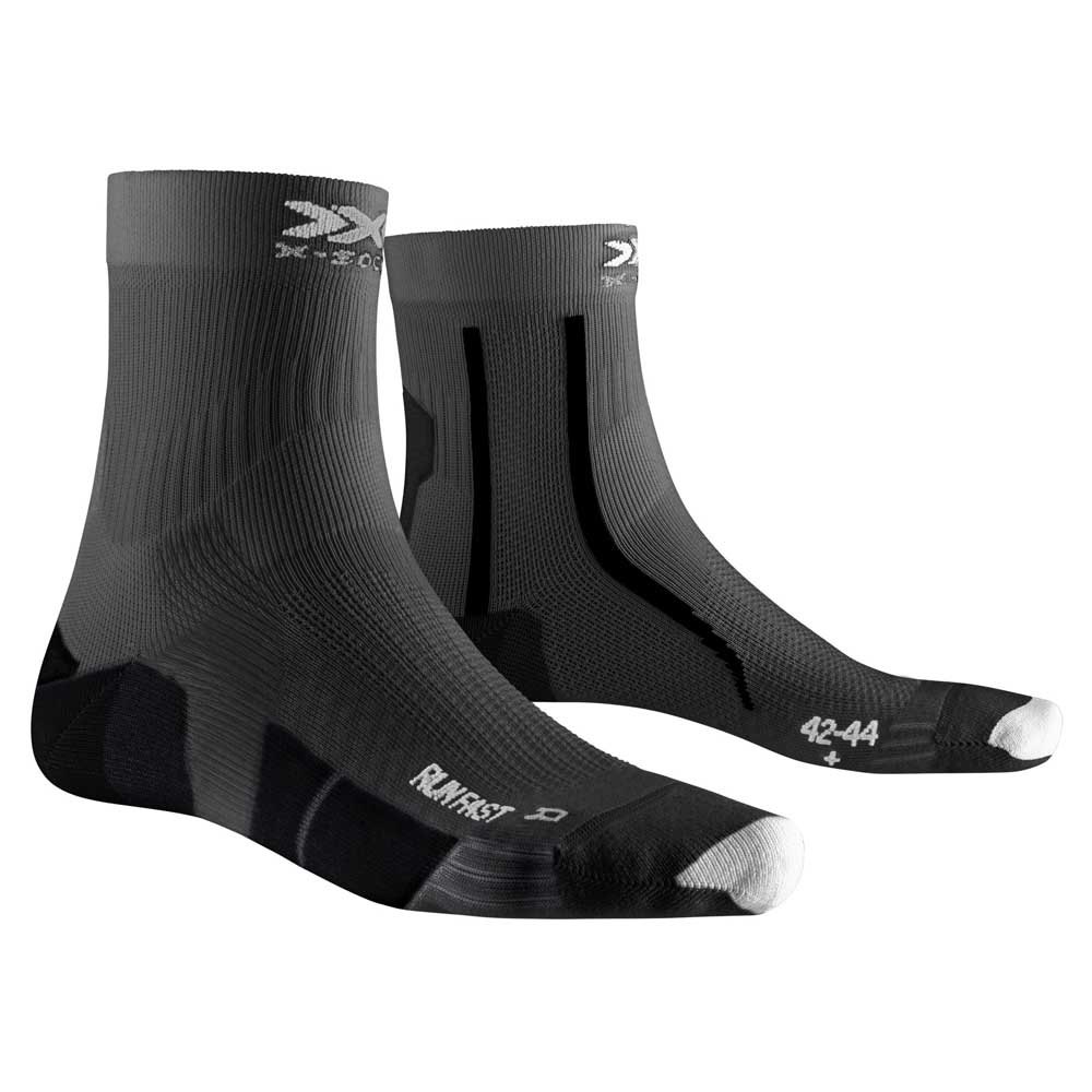 X-socks Run Fast 4.0 Socks Schwarz EU 45-47 Mann von X-socks