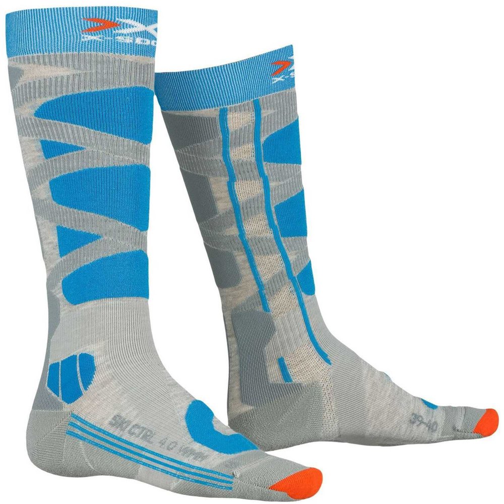 X-socks Ski Control 4.0 Socks Grau EU 37-38 Frau von X-socks