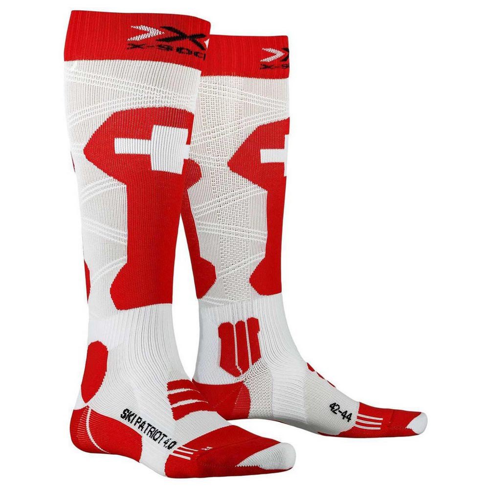 X-socks Ski Patriot 4.0 Socks Weiß EU 35-38 Mann von X-socks
