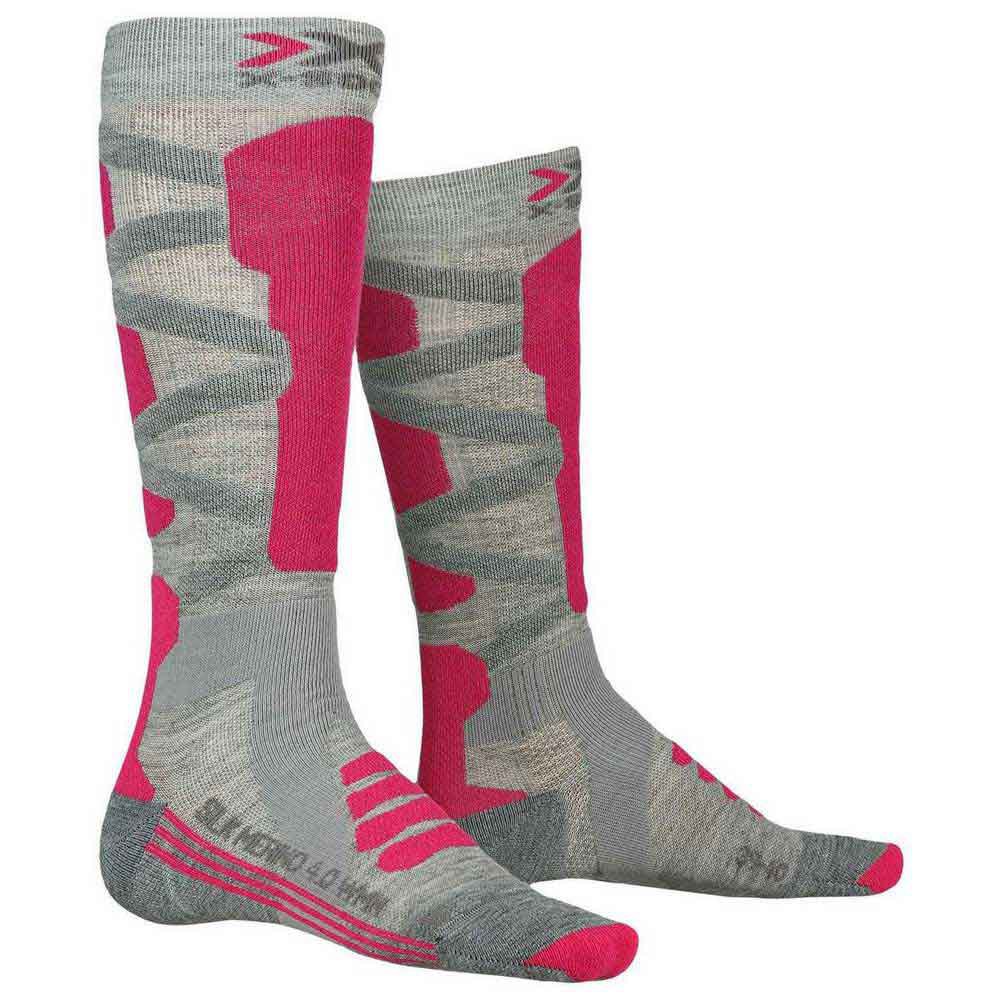 X-socks Ski Silk Merino 4.0 Socks Grau EU 39-40 Frau von X-socks