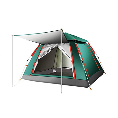 XANAYXWJ 3-Personen-Instant-Campingzelt: wasserdicht, doppellagig, einfach aufzubauen - ideal für Familienwanderungen, Radtouren und Picknicks im Freien von XANAYXWJ