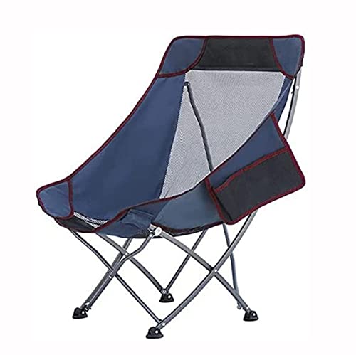XANAYXWJ Campingstuhl-Klappsitz mit tragbarem, kompaktem Stuhl für den Außenbereich, Leichter Klappstuhl für Camping, atmungsaktiv, abnehmbar, niedriges Profil, Sportveranstaltung von XANAYXWJ