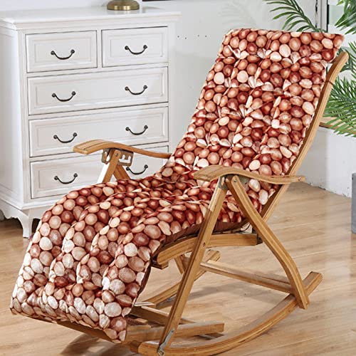 XANAYXWJ Dicke gepolsterte Garten-Sonnenliegeauflagen - Premium-Liegestuhl für den Außenbereich - Bequem und langlebig - Größe: 48 * 120 cm von XANAYXWJ