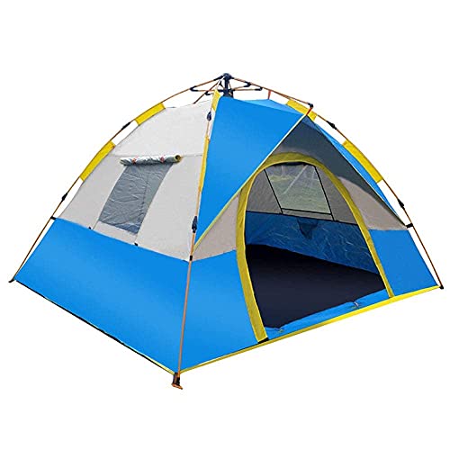 XANAYXWJ Family Pop Up Camping Zelt: Wasserdicht, schnell aufgebaut, Sonnenschutz für 2-3 Personen von XANAYXWJ