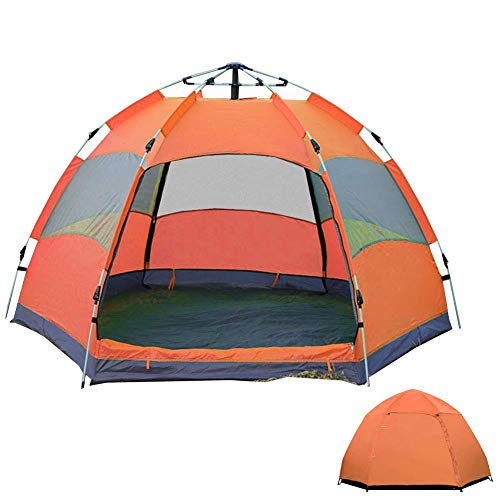 XANAYXWJ Leichtes wasserdichtes Zelt für 5-8 Personen: Einfacher Aufbau, tragbare Strandüberdachung, ideal für Camping und Wandern von XANAYXWJ