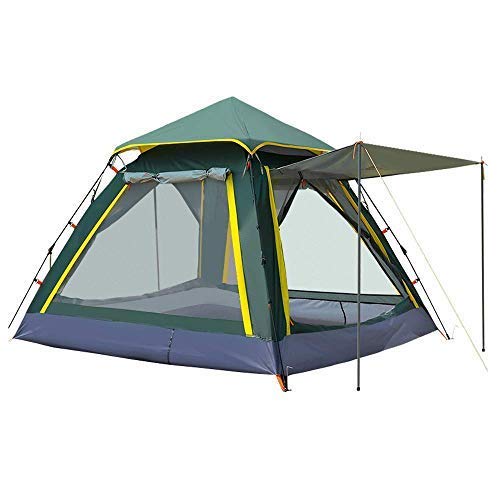 XANAYXWJ Schnelles und einfaches Auto-Setup-Outdoor-Zelt für 3-4 Personen, ideal zum Campen und Wandern von XANAYXWJ