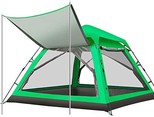 XANAYXWJ Wasserdichtes Campingzelt für 3-4 Personen: Sonnenschutz für Outdoor-Aktivitäten, Strandspaß, Picknicks und Bergsteigen von XANAYXWJ