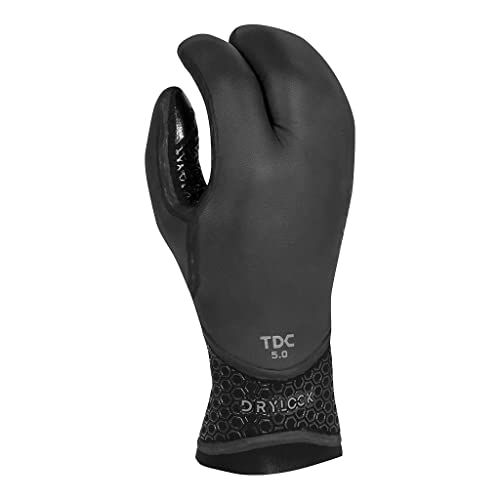 XCEL Drylock 5 mm Texture Skin 3-Finger-Handschuh Fall 2017, schwarz, Größe L von XCEL