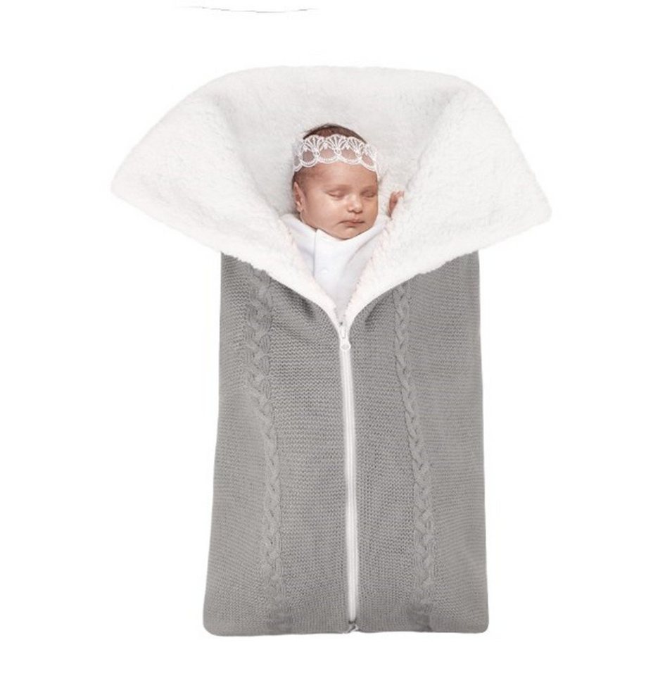 XDeer Babyschlafsack Baby Schlafsack Decke für Kinderwagen Wickeldecke Wickelwickel, Blanket,Warmer Schlafsack mit Baumwollflaum für Babys von XDeer
