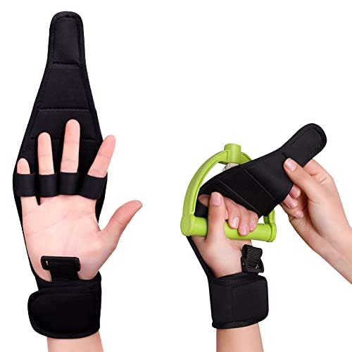 xemz Finger Support-Bandage, mit Rehab Arthritishandschuhe, Daumen, Finger Trenner für die Erholung der Handgelenk-Schiene mit Orthotics Karpaltunnel-... von XEMZ