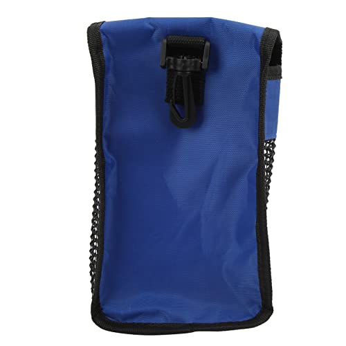 XHIKOWAT 21 X 14 cm Tragbare Tauch-Netztasche, Leichte Unterwasser-Markierungsboje, Netztasche für Tauchausrüstung (Blau) von XHIKOWAT