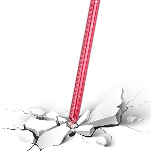 XHIKOWAT Tickle Pointer Stick aus Aluminiumlegierung, Korrosionsbeständig, Tauchrute, Tauchsport (Rot) von XHIKOWAT