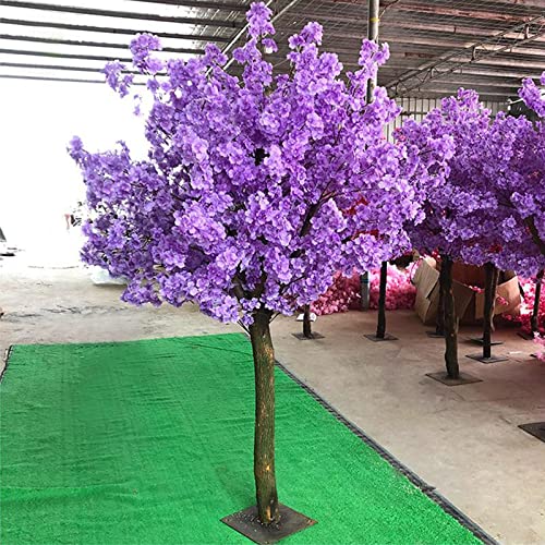 Kirschblütenbaum, künstlicher roter Blütenbaum, Kirschblüten-Dekor, künstliche Kirschblüten-Kunstpflanzen, künstliche Bäume für den Außenbereich, verwendet für Hochzeitsaktivitäten, 1 x 0,6 m/3,3 x 2 von XIBANY