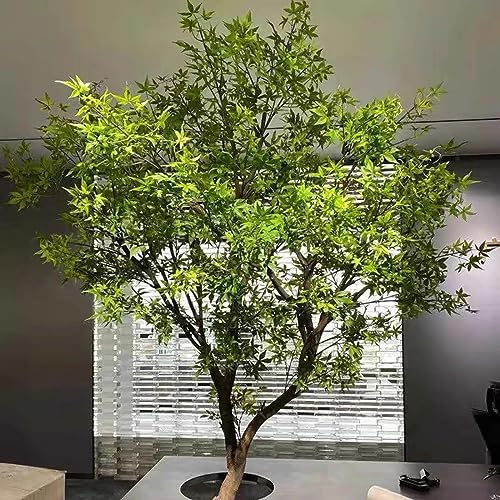 Künstlicher Baum, japanischer Glockenbaum, große künstliche Olivenzweige und Früchte, künstlicher Baum für Büro, Wohnzimmer, Zuhause, Bodendekoration, Innen-/Außenbereich, H 2,2 m/7,2 ft Feito na von XIBANY