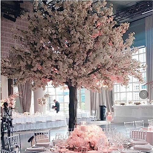 Simulierter Kirschblütenbaum, künstliche Pflanze, Pfirsichblütenbaum, rosa Wunschbaum, groß, simuliert für Hochzeitsdekoration, Innen- und Außenbereich, Party, Einkaufszentrum, Hotel, 1 x 0,6 m/3,2 x von XIBANY