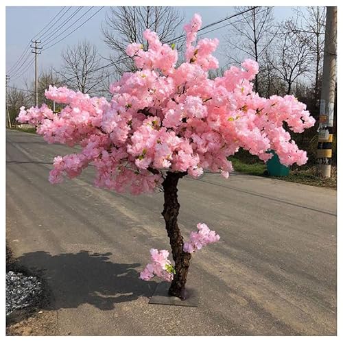 XIBANY Hochzeit künstliche Kirschblütenbäume Dekor Simulation Pfirsichblütenbaum Pflanze gefälschte Blume große Veranstaltung Wunschbaum 1,8 * 1,5 m Feito NA China von XIBANY