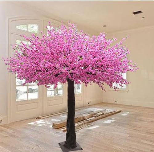 XIBANY Künstliche Simulation eines Kirschbaums, FRP-Pfirsichbaum, Pflaumenbaum, große Pflanzensimulation, Kirschbaum, Wohnzimmer-Innendekoration, 4 x 4 m Feito NA China von XIBANY
