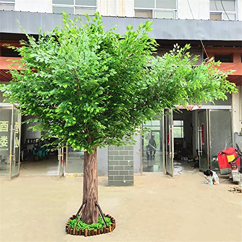 XIBANY Simulationspflanzen, künstlicher Banyanbaum, Dekorationsbaum, Hotel, Einkaufszentrum, Boden, Wohnzimmer, Grünpflanze, Landschaftsbau, 2 x 2 m Feito NA China von XIBANY