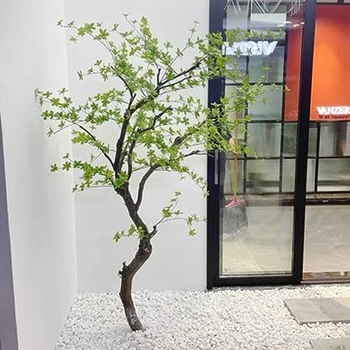 XIBANY Simulierter japanischer Glockenbaum, künstlicher Baum, große Kunstpflanzen, Heimbüro, Gartendekoration, H 2,5 m Feito NA China von XIBANY