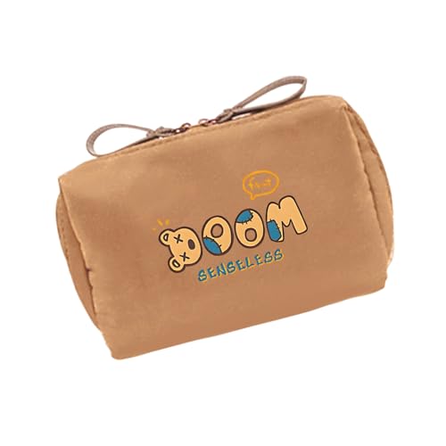 Multi Purpose Toilettenbeutel Mit Leckerem Nylon Kosmetikkosmetik Für Make Up Bürsten Essentielles Kompaktes Reisefreundlicher Design Multi Funktionaler Kosmetikkoffer von XINGLIDA