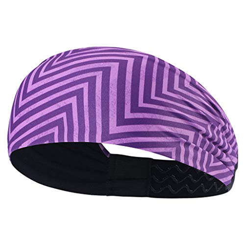 XINGLIDA Unisex-Stirnband, schweißableitendes Yoga-Stirnband, rutschfest, Workout-Haarband (Nr. 3) von XINGLIDA