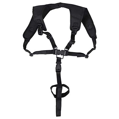 XINMYD Multifunktionsriemen, P90 Nylon Schwarz Multifunktions-Taktik für den Außenbereich Weste Sling Hängeliemen Professionelles Sport-Sicherheitsseil zum Klettern Bergsteigen(Multifunction Sling) von XINMYD