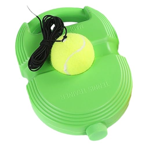 XINYIN Solos Tennis-Trainer, Rebounder, tragbare Tennisausrüstung, Selbstübung, inklusive Saitenball, Tennis-Trainer, Rebound-Ball, Indoor-Tennis-Trainer, tragbares Set von XINYIN
