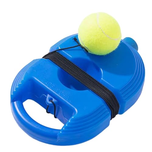 XINYIN Solos Tennis-Trainer, Rebounder, tragbare Tennisausrüstung, Selbstübung, inklusive Saitenball, Tennis-Trainer, Rebound-Ball, Indoor-Tennis-Trainer, tragbares Set von XINYIN