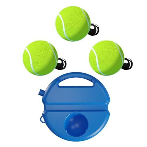 Tennis-Trainer, Einzel-Tennis-Trainingsgerät, tragbares Tennis-Trainingsgerät für Erwachsene, Kinder, Anfänger, Tennisübungen, Rebounder, Tennis-Trainingsgerät, einfache Installation, verstellbares von XINgjyxzk