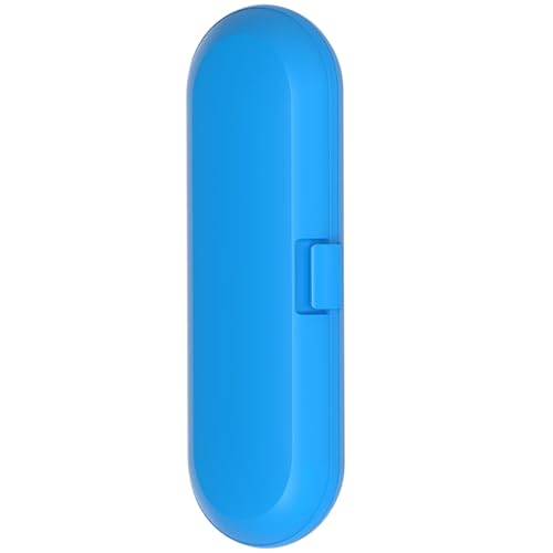 XINgjyxzk Praktischer Reisebehälter für elektrische Zahnbürsten, zuverlässiger Aufbewahrungs-Organizer für Reisebegeisterte, praktische Zahnbürsten-Tragetasche, blau von XINgjyxzk
