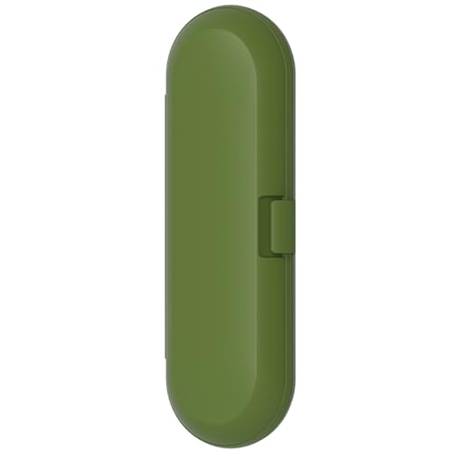 XINgjyxzk Praktischer Reisebehälter für elektrische Zahnbürsten, zuverlässiger Aufbewahrungs-Organizer für Reisebegeisterte, praktische Zahnbürsten-Tragetasche, grün von XINgjyxzk