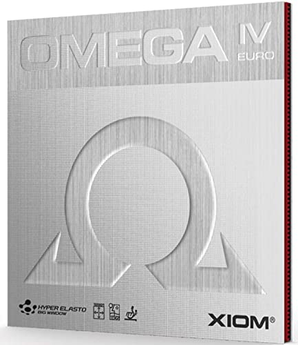 Xiom Belag Omega IV Euro, schwarz, 2,0 mm von Xiom