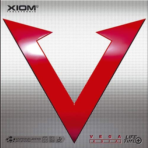 XIOM Belag Vega Asia Farbe 2,0 mm, rot, Größe 2,0 mm, rot von XIOM