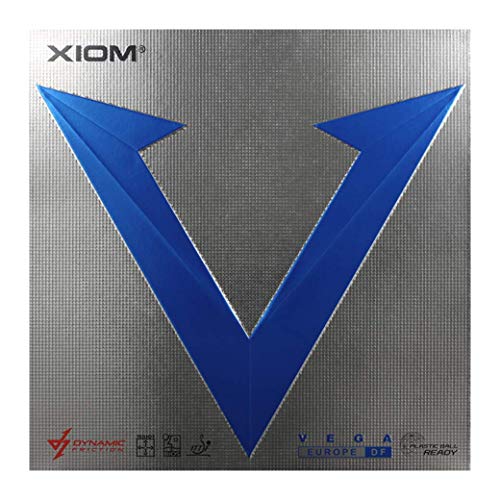 Xiom Vega Europe DF, Schwarz, Max Tischtennisgummi von XIOM