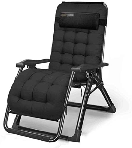 Leichter Lounge-Liegestuhl, Zero-Gravity-Rasenstuhl, klappbarer, verstellbarer Lounge-Stuhl für Outdoor-Camping, Strand, Angeln, Sun Lawn Lounge, Camp-Lounge-Stuhl, Nickerchen, fauler Sofa-Stuhl mit von XIUKANGNB
