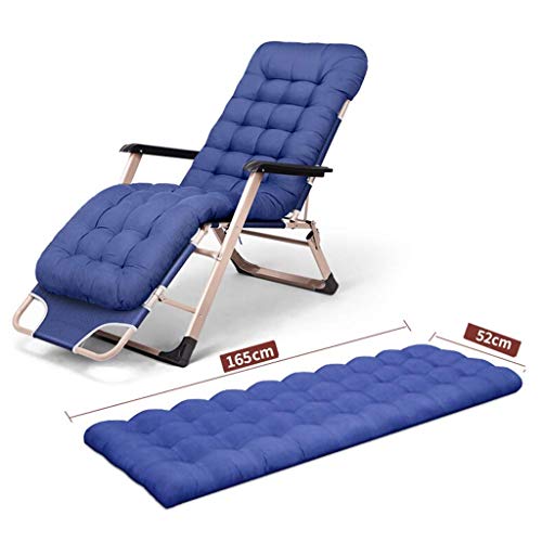 Outdoor-Liegestuhl, tragbarer, langlebiger, verstellbarer Lounge-Stuhl, für Büro, Garten, Terrasse, Camping, Strandstuhl, Linderung von Rückenschmerzen, Belastung 200 kg Schwerelosigkeitsstühle von XIUKANGNB